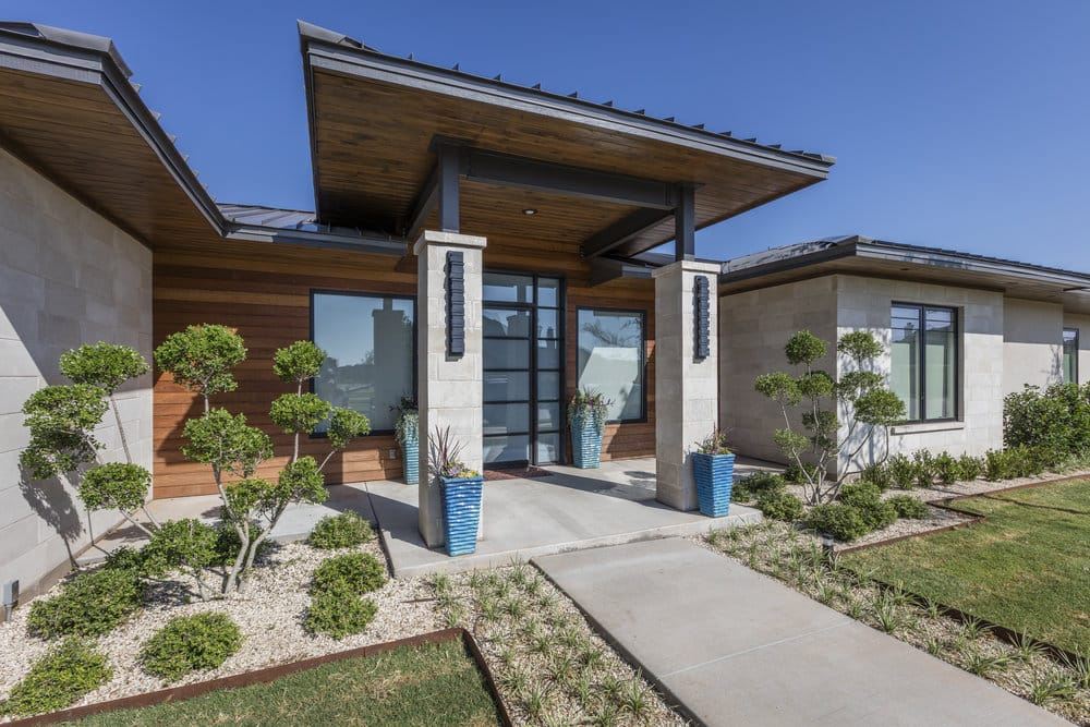 Modern home with new windows and siding